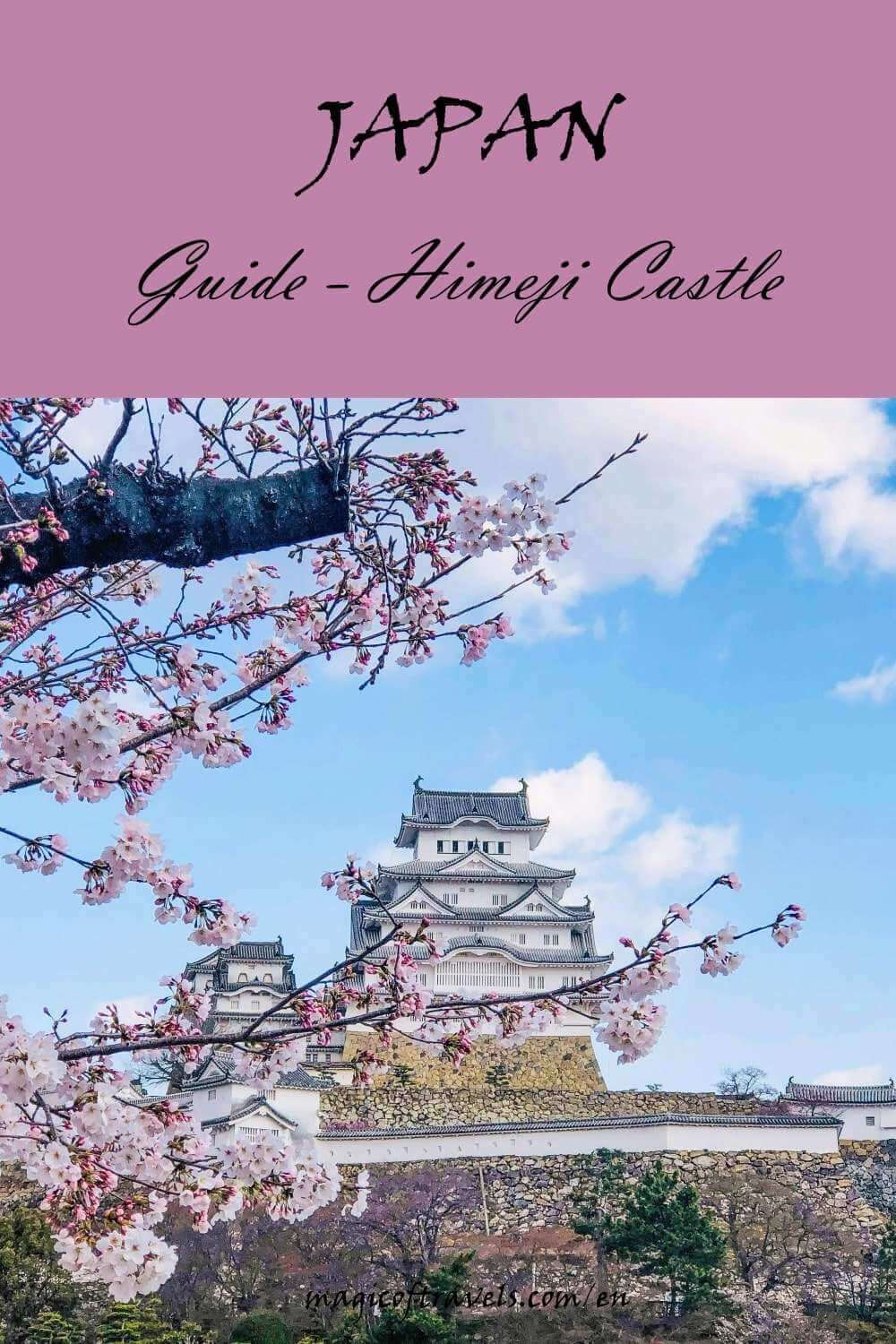 Himeji Castle Pinterest card