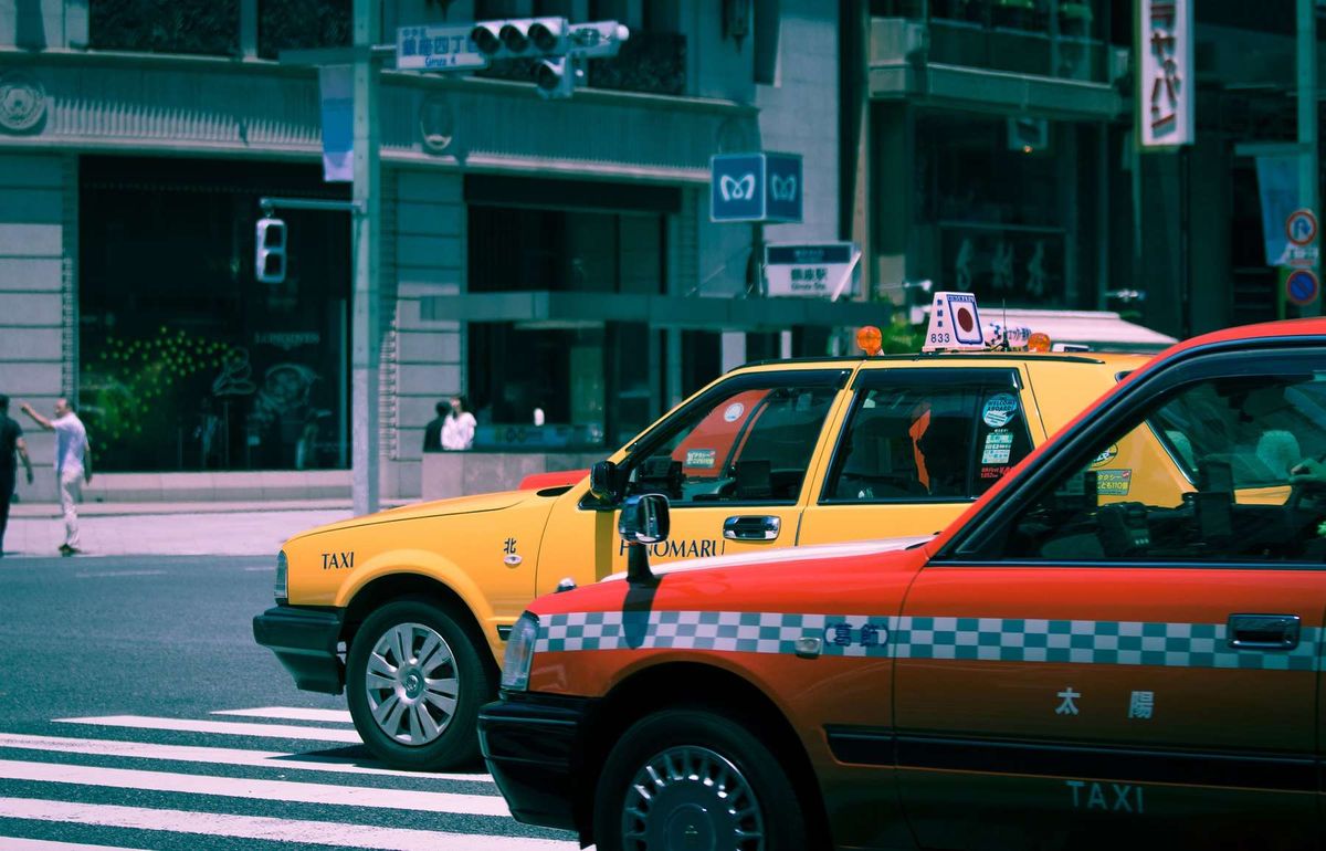 Transports In Japan - Taxi
